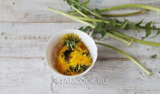 чай из одуванчиков