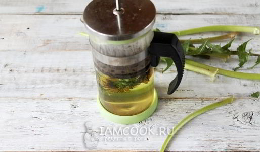 чай из одуванчиков