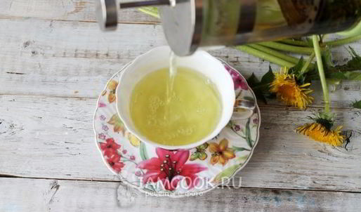 чай из одуванчиков