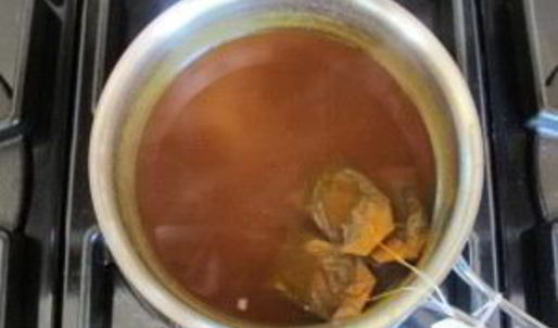 чай латте с куркумой