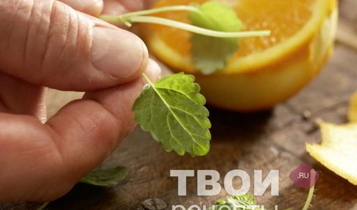 чай с апельсином и корицей