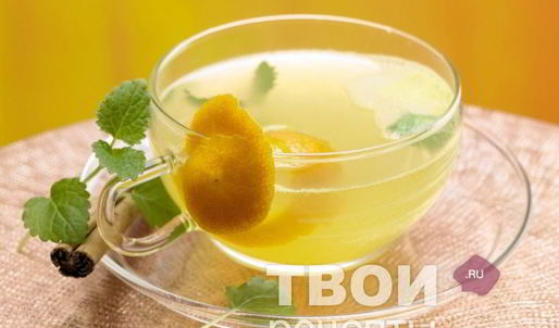 чай с апельсином и корицей