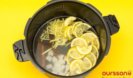 чай с корицей и имбирем согревающий