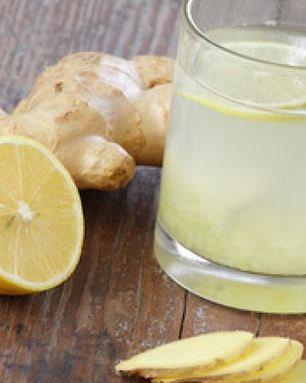 Чай с лимоном и имбирем