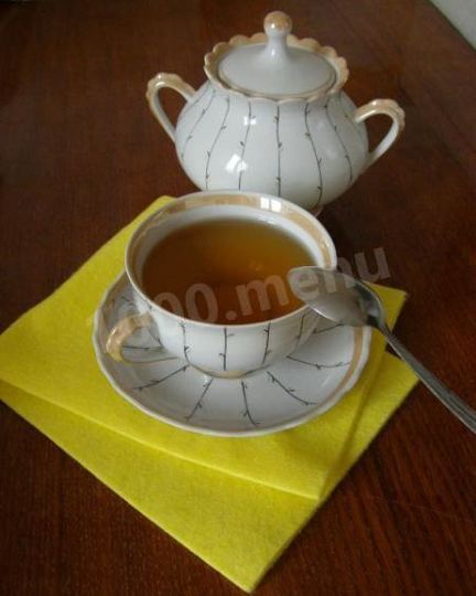 Рецепт чая с мелиссой