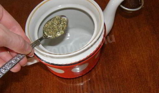 чай с мелиссой