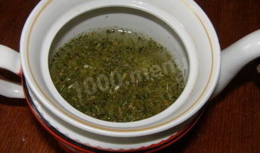 чай с мелиссой