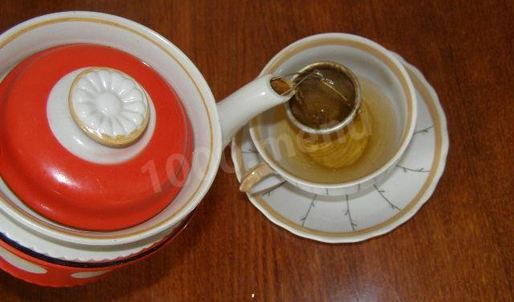 чай с мелиссой