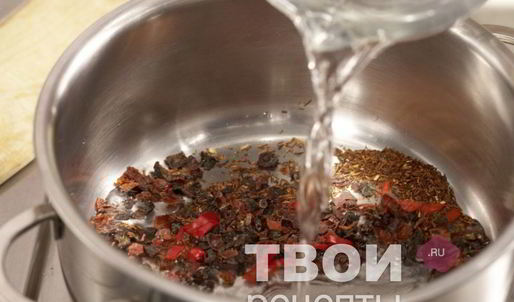 чай с шиповником