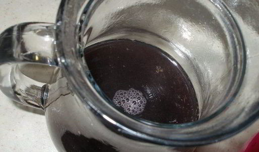 ежевично-мятный холодный чай