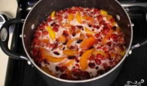 фруктовый холодный чай