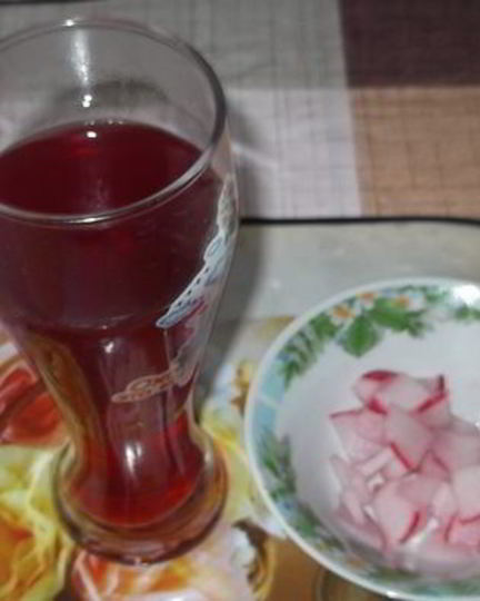 Рецепт гарнира из редиски и редисочный чай