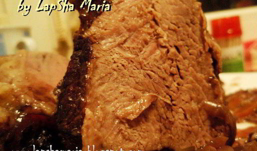 говядина тушенная с овощами