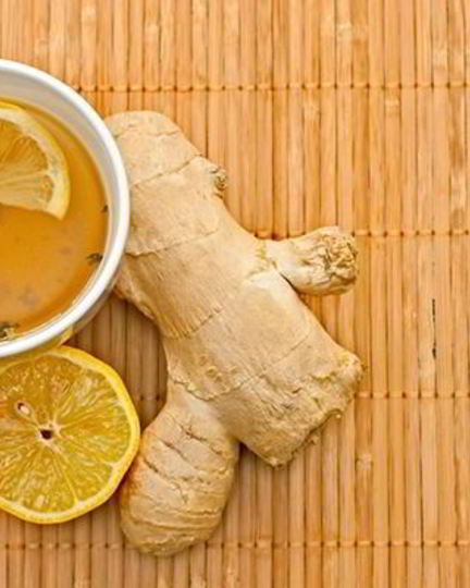 Рецепт имбирного чая с лимоном