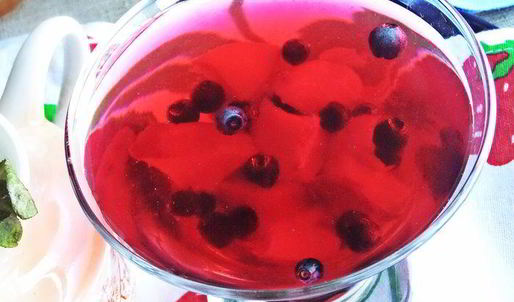 холодный чай из каркаде