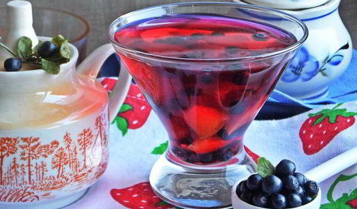 холодный чай из каркаде