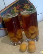 Холодный чай с абрикосом