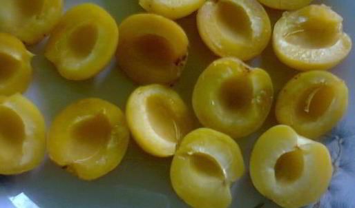 холодный чай с абрикосом