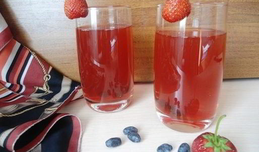 холодный чай ягодный ройбуш