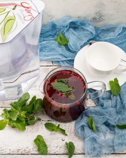 Рецепт клюквенного чая с мятой