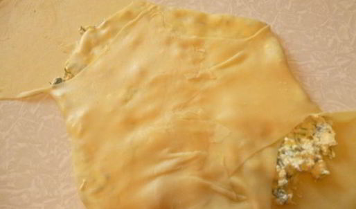 плацинды с творогом и зеленью