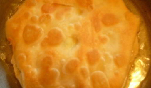 плацинды с творогом и зеленью