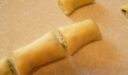 плацинды с творогом и зеленью