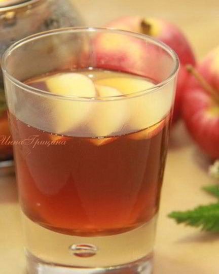 Рецепт пряного яблочного чая