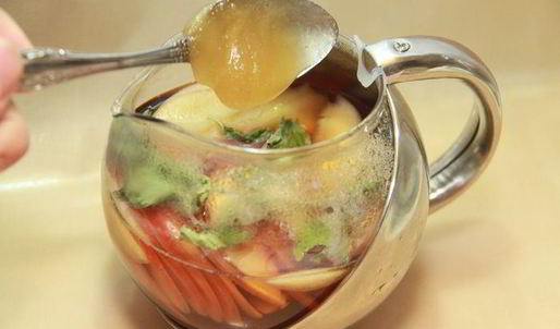 пряный яблочный чай