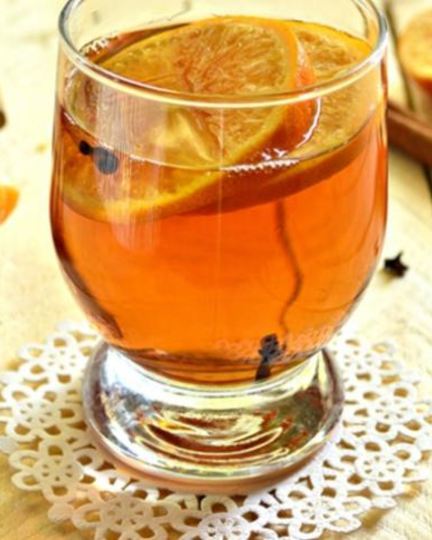 Рецепт чайного напитка с мандарином