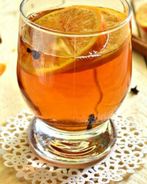 Чайный напиток с мандарином