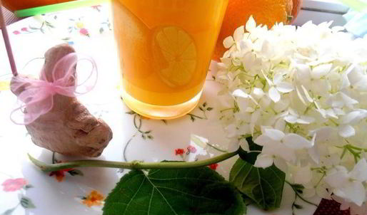 фанта с имбирем и мятой