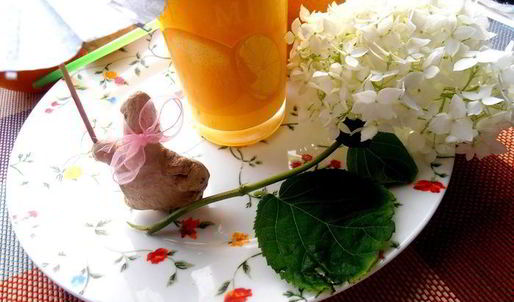 фанта с имбирем и мятой