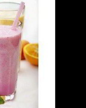 Фруктово-кефирный коктейль