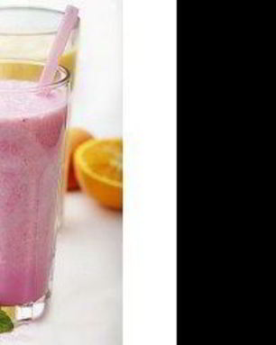 Фруктово-кефирный коктейль