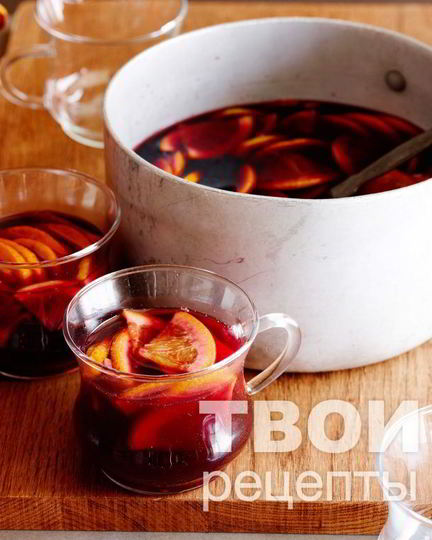 Рецепт фруктового пунша с водкой