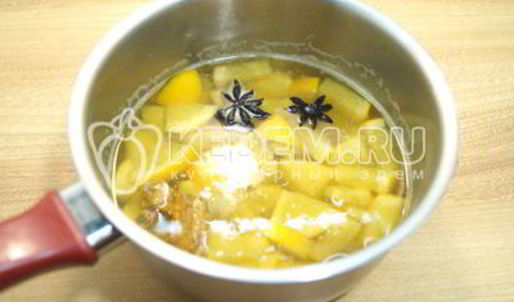 глинтвейн из белого вина