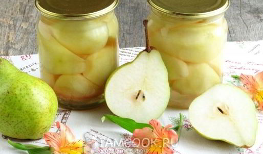 груши в сиропе на зиму без стерилизации