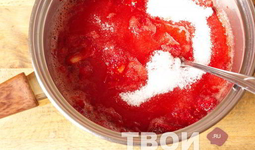 кисель из клубники