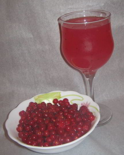 Рецепт киселя из красной смородины