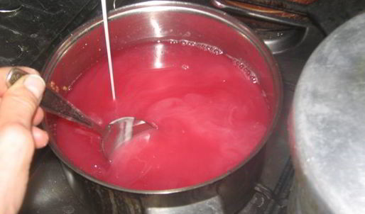 кисель из красной смородины