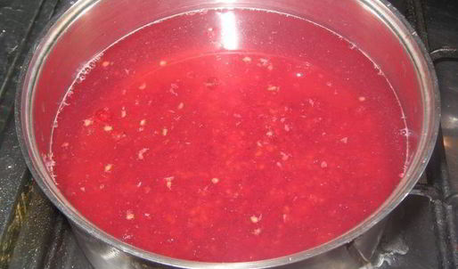кисель из красной смородины