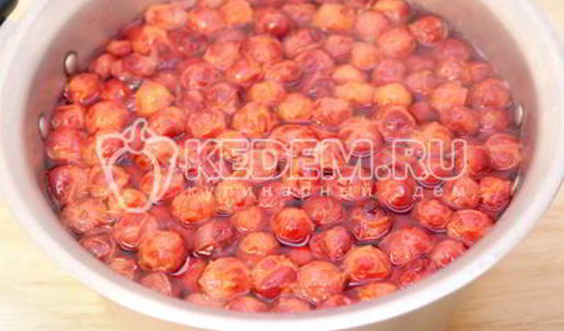 кисель из вишни