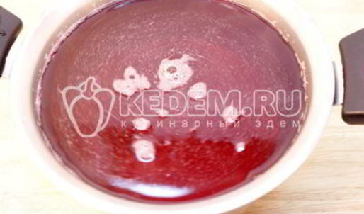 кисель из вишни