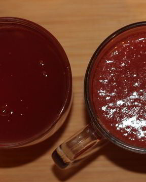 Клубничный кисель