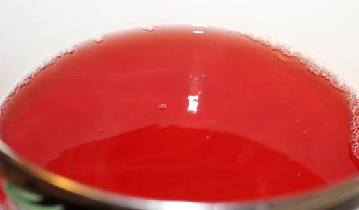 клубничный кисель