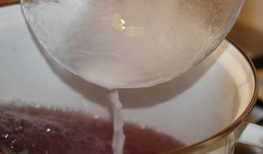 клубничный кисель