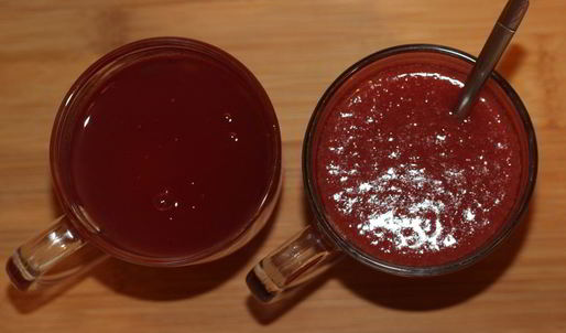 клубничный кисель