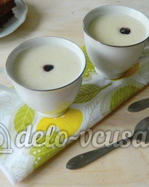 Молочный кисель