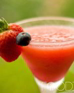 Клубничный коктейль